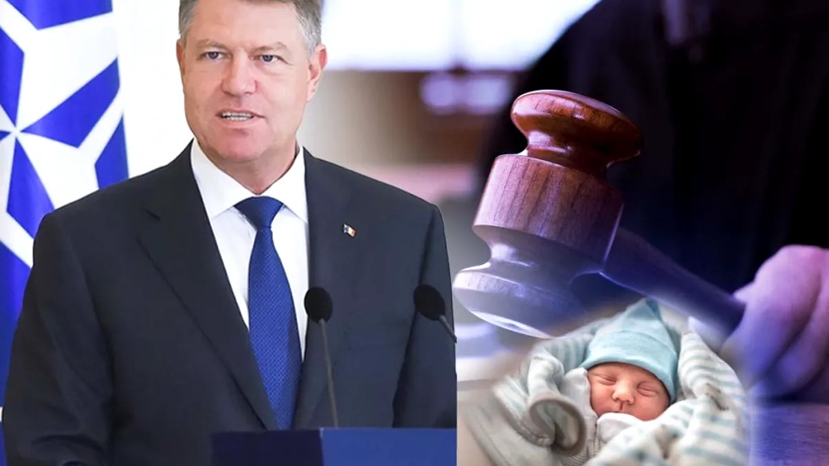 Noua lege modificată în România de Klaus Iohannis. Vizează toți nou-născuții