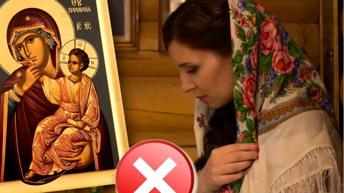 Momentul când nu mai ai voie să te închini la icoanele din biserică: „E păcat mare”