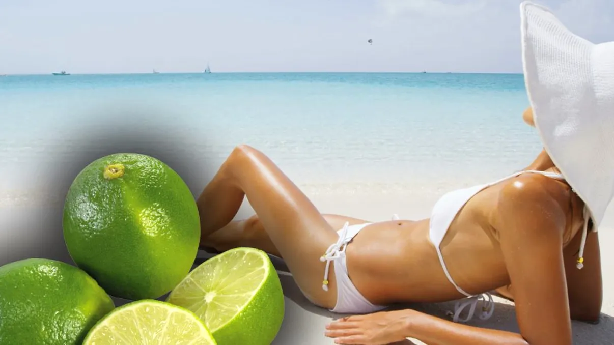 Pericolul ascuns în lămâia verde. Să nu faci asta la vară, dacă stai la soare