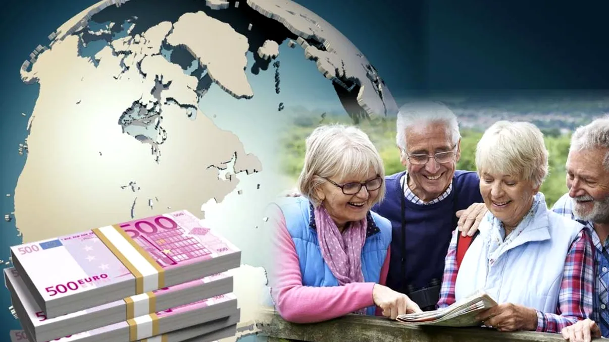 Țara în care pensionarii primesc peste 8.000 de lei pe lună. Ce loc rușinos ocupă România