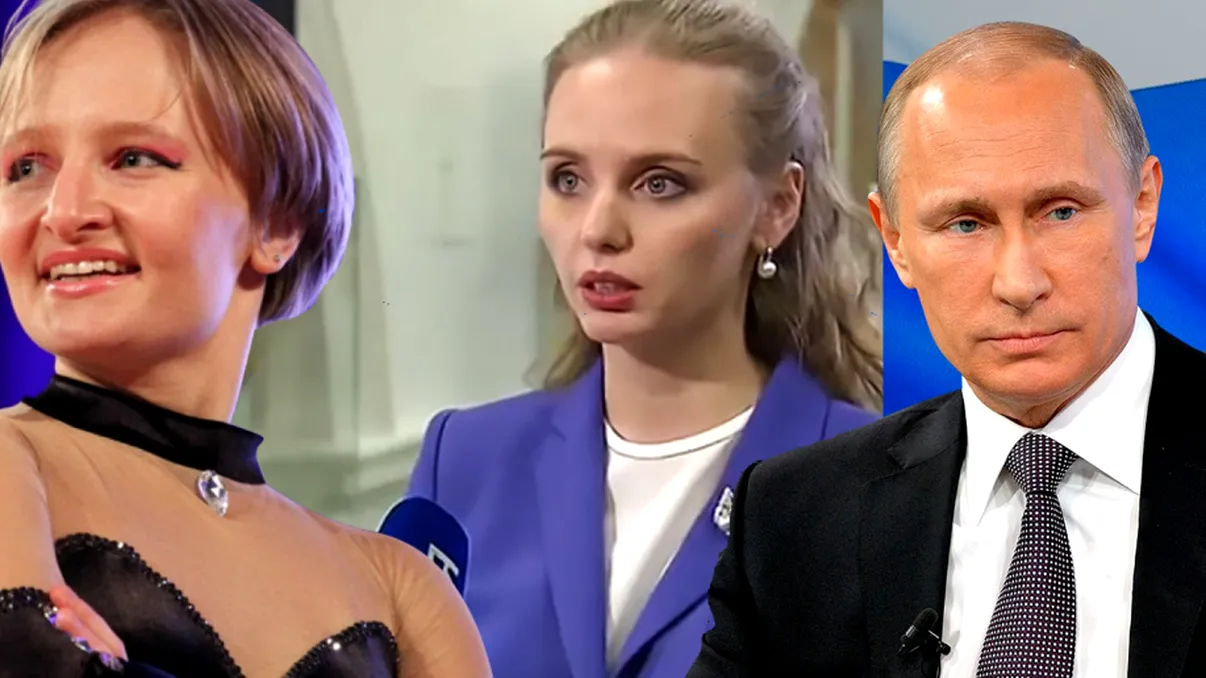 Fiicele lui Vladimir Putin, victimele noilor sancțiuni impuse de UE și SUA. Ce repercursiuni vor îndura