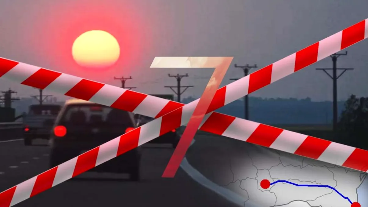 Autostrada Soarelui, închisă timp de 7 nopți. De ce nu se va putea circula pe sensul către Capitală