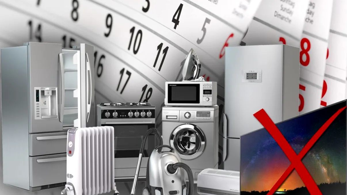 Când începe rabla pentru electrocasnice. Nu mai sunt incluse televizoarele în program