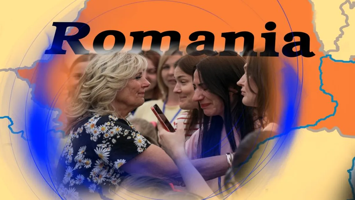 Jill Biden, impresionată de o femeie din România. Mesajul care a emoţionant-o profund pe prima doamnă a SUA
