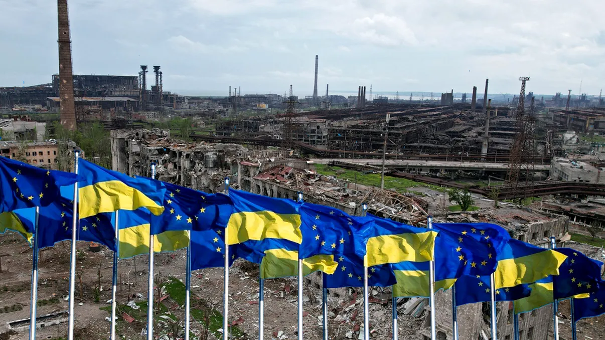 Țările din Uniunea Europeană care vor să reconstruiască Ucraina cu banii Rusiei. Ce s-a anunțat