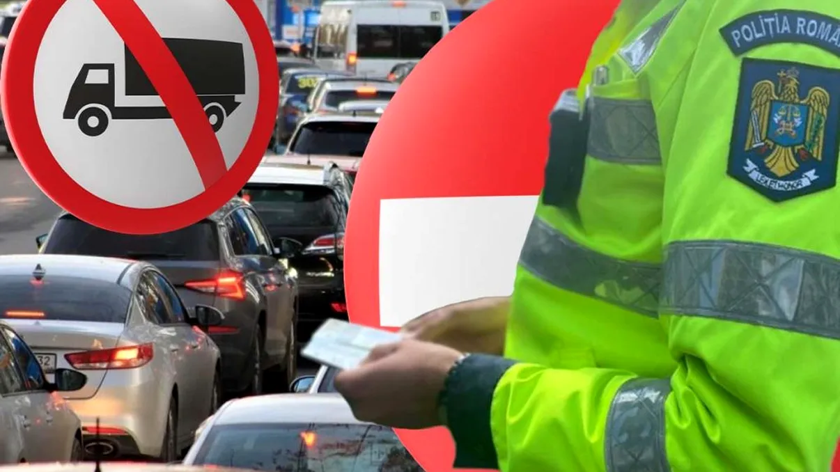 Ce mașini nu au voie să circule de Rusalii pe mai multe drumuri din România. Au primit interzis