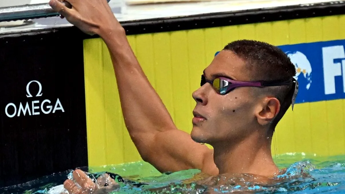 De ce David Popovici a fost dus la testul antidoping după stabilirea unui nou record mondial în bazin