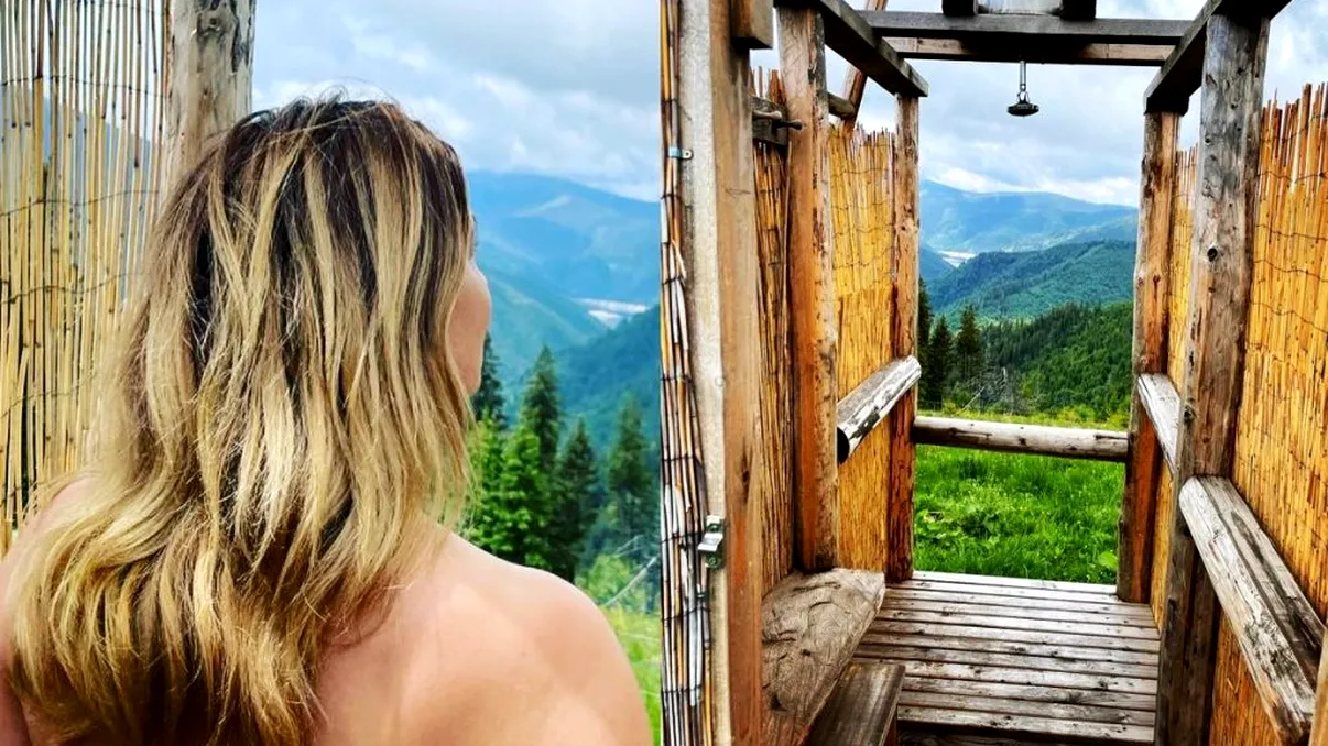 Vedeta PRO TV care a făcut duș în natură. A fost complet goală și imaginile au ajuns pe internet FOTO