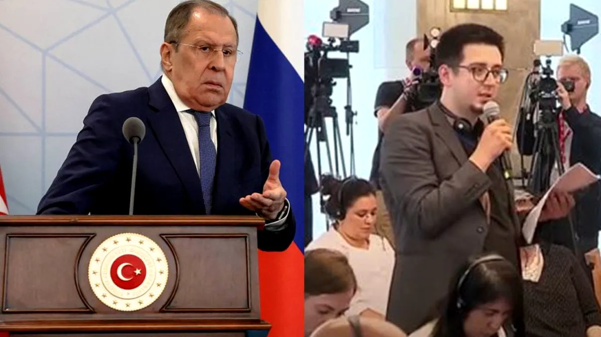 Serghei Lavrov, făcut knockout de un jurnalist ucrainean în timpul unei conferințe. Întrebarea la care omul de încredere al lui Putin nu se aștepta niciodată