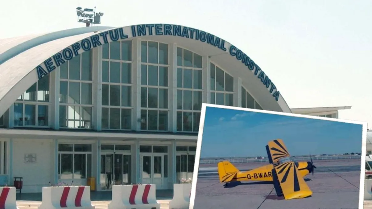 Accident aviatic pe Aeroportul Mihail Kogălniceanu din Constanța. S-a întâmplat chiar la aterizarea aeronavei