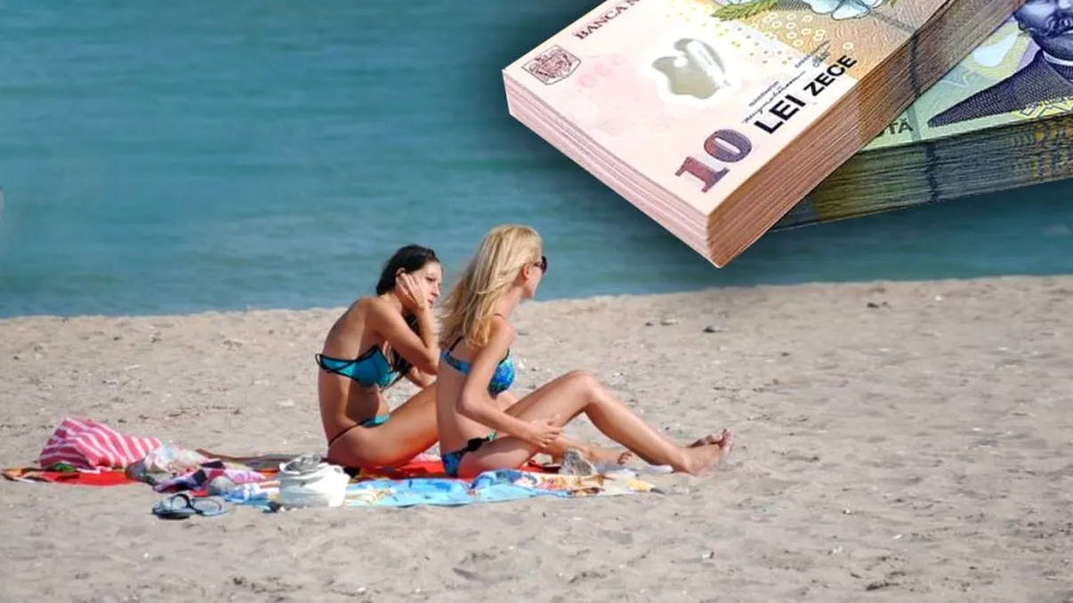 Cât costă un loc de cearșaf pe plaja din Mamaia. Turiștii au crezut că este o glumă