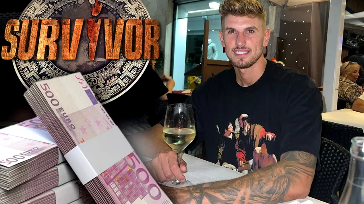 Ce a făcut Alex Delea cu banii câștigați la Survivor 2022. A dat deja 20.000 de euro EXCLUSIV
