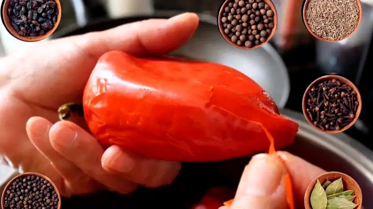 Cum se decojesc ardeii copți super ușor. Ai nevoie de un singur ingredient