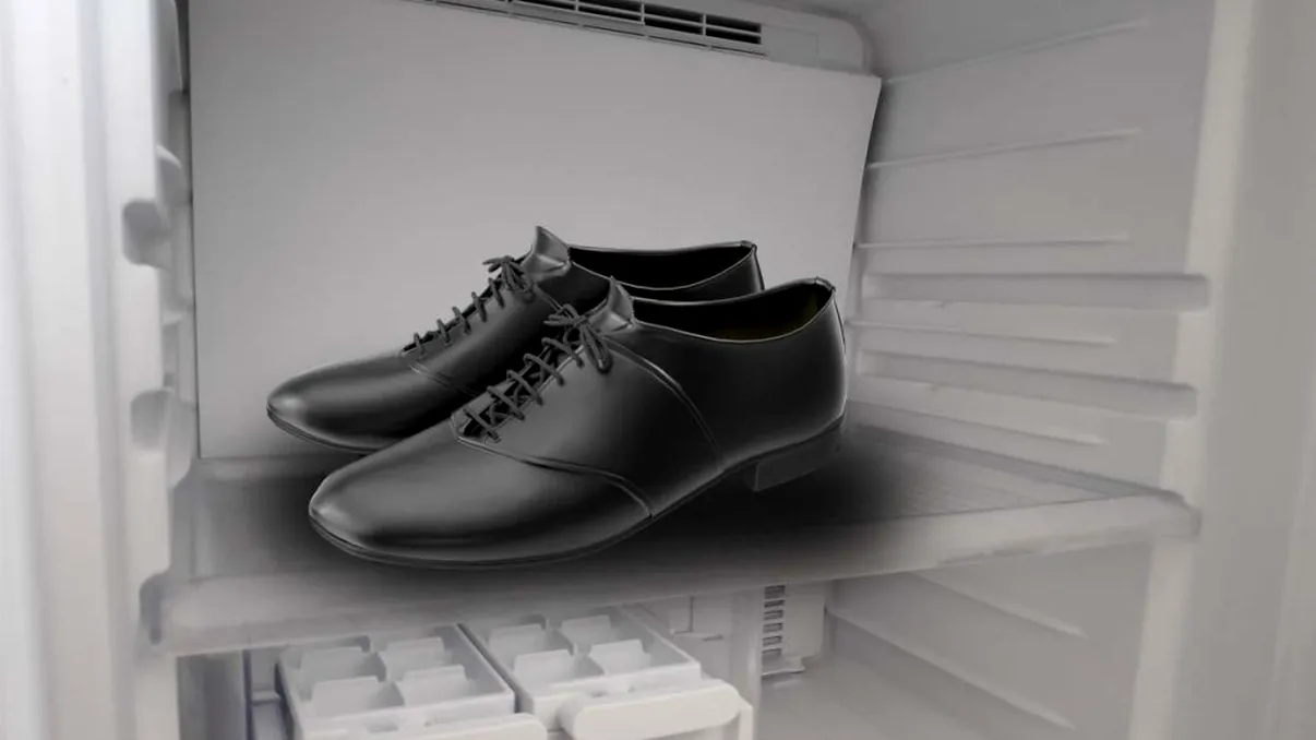 De ce se țin dresurile și pantofii în congelator, de fapt. Când trebuie să faci asta