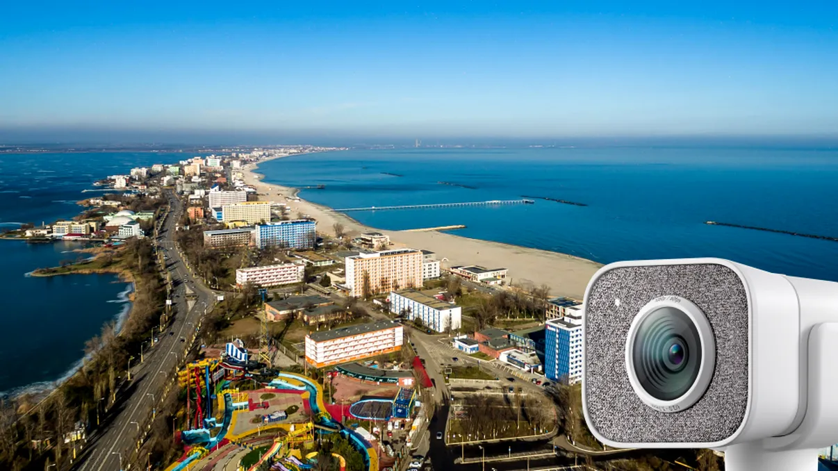 Webcam LIVE de pe litoralul românesc. Așa vezi câți turiști sunt pe plajă, de fapt