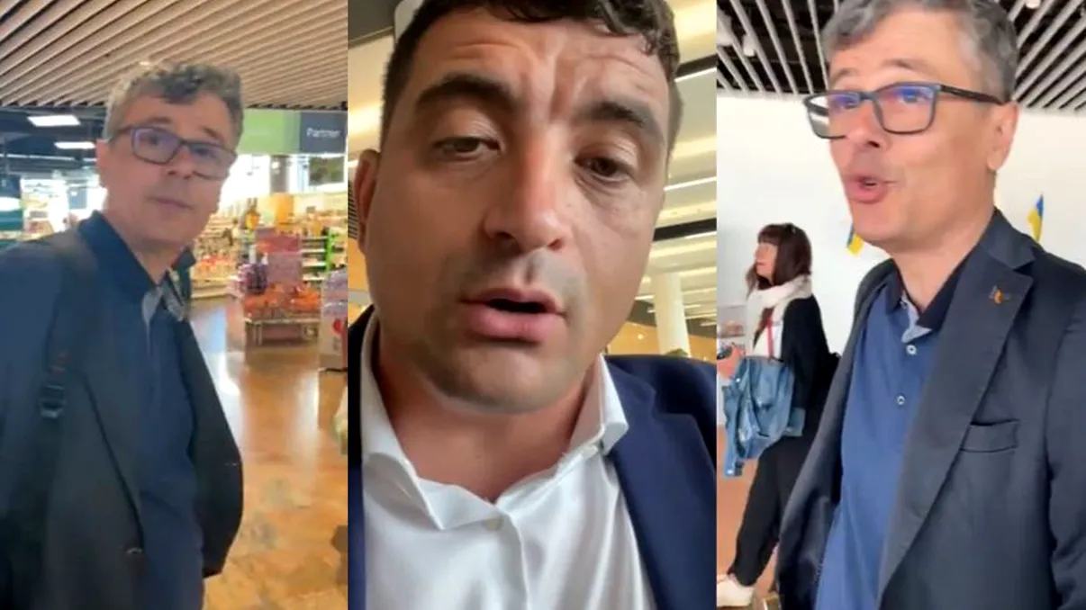 George Simion, un nou derapaj halucinant la adresa ministrului Energiei. Scandal de proporții în aeroportul din Viena: „Ce faci hoțule?