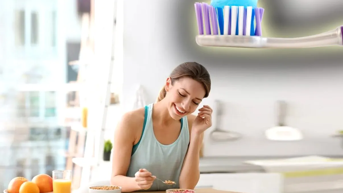 De ce să nu te speli pe dinți imediat după micul dejun. Greșeala pe care o fac mulți oameni
