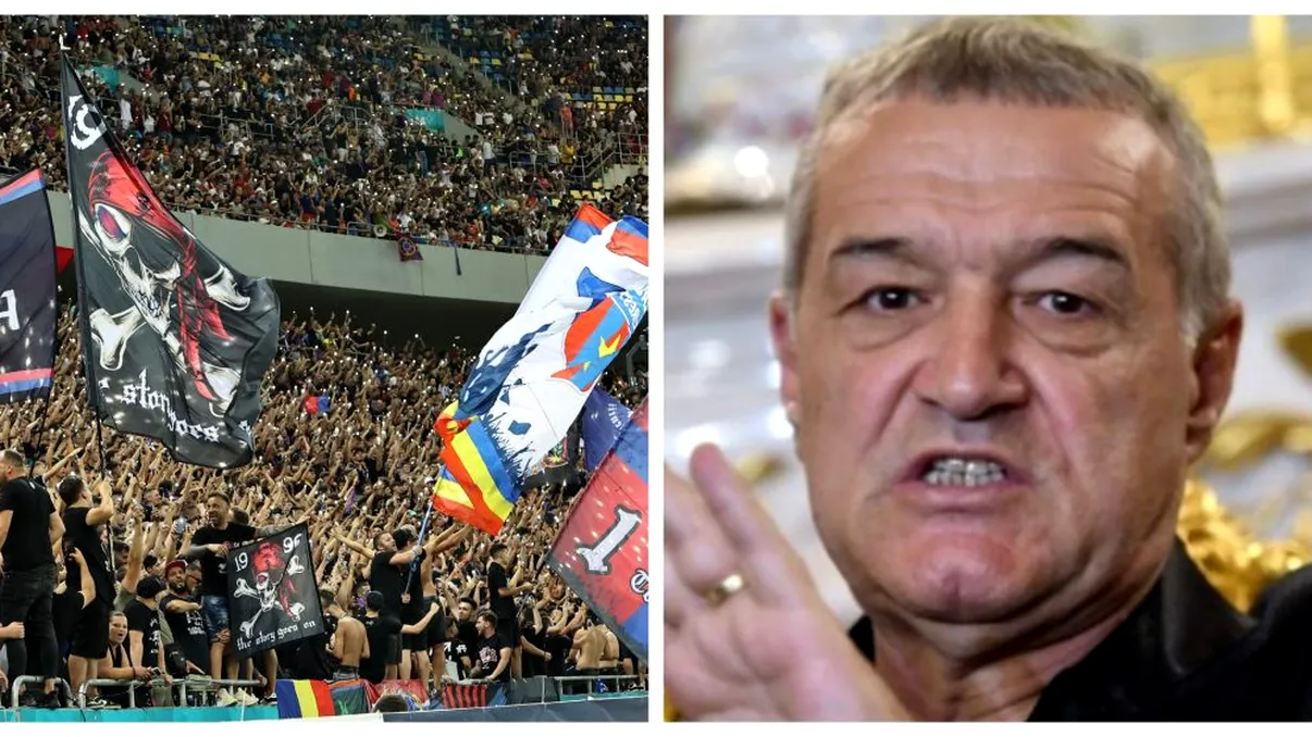 Gigi Becali, mesaj ironic pentru fanii FCSB, după ce UEFA a închis peluzele la meciul cu Viking. „Să fie ca la teatru”