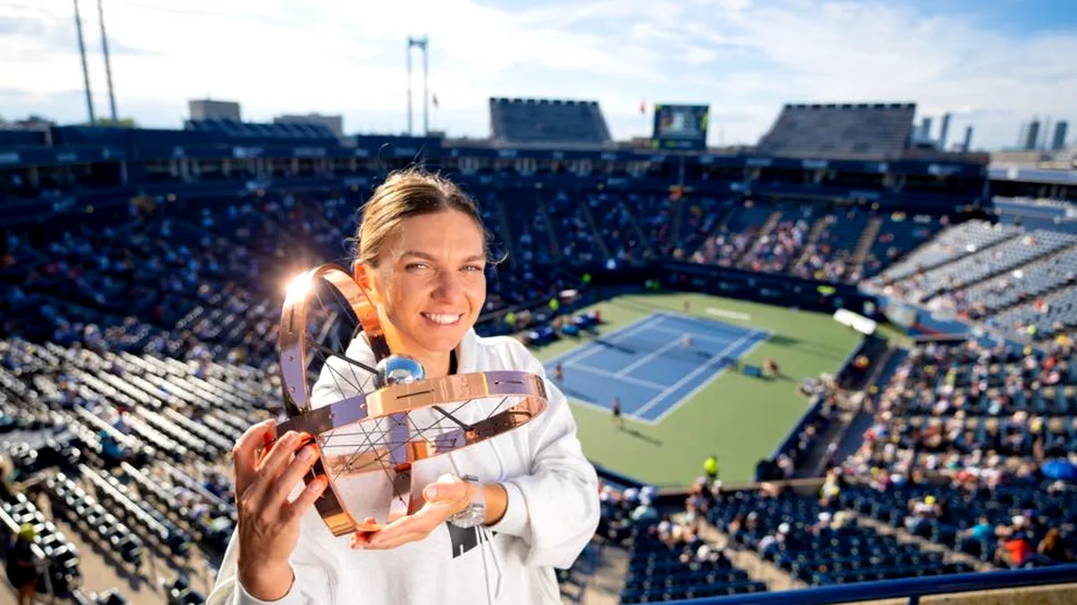 Simona Halep, salt uriaș în clasamentul WTA. Câți bani a câștigat jucătoarea din România după succesul de la Toronto