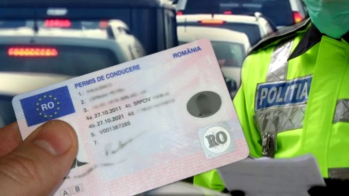 Ce a păţit un bărbat care s-a dus să schimbe permisul fals la Poliţia din Constanţa. Scuza găsită de şofer