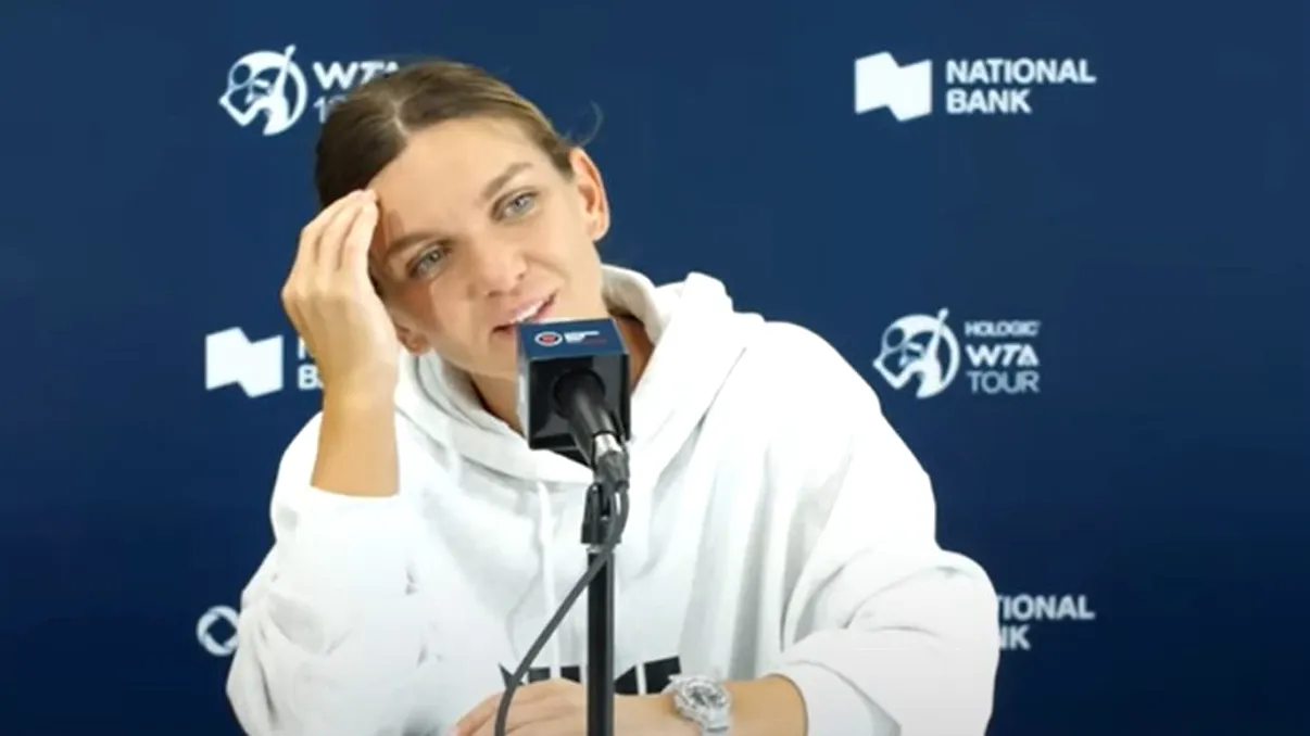 Simona Halep, moment incredibil la conferința de presă de la Toronto. Jucătoarea din România a fost întrebată despre susținerea „fanilor din Ungaria” - VIDEO