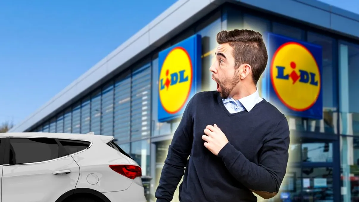 De ce a fost amendat un bărbat care și-a parcat mașina la Lidl. A stat o oră în magazin, dar apoi a avut un șoc