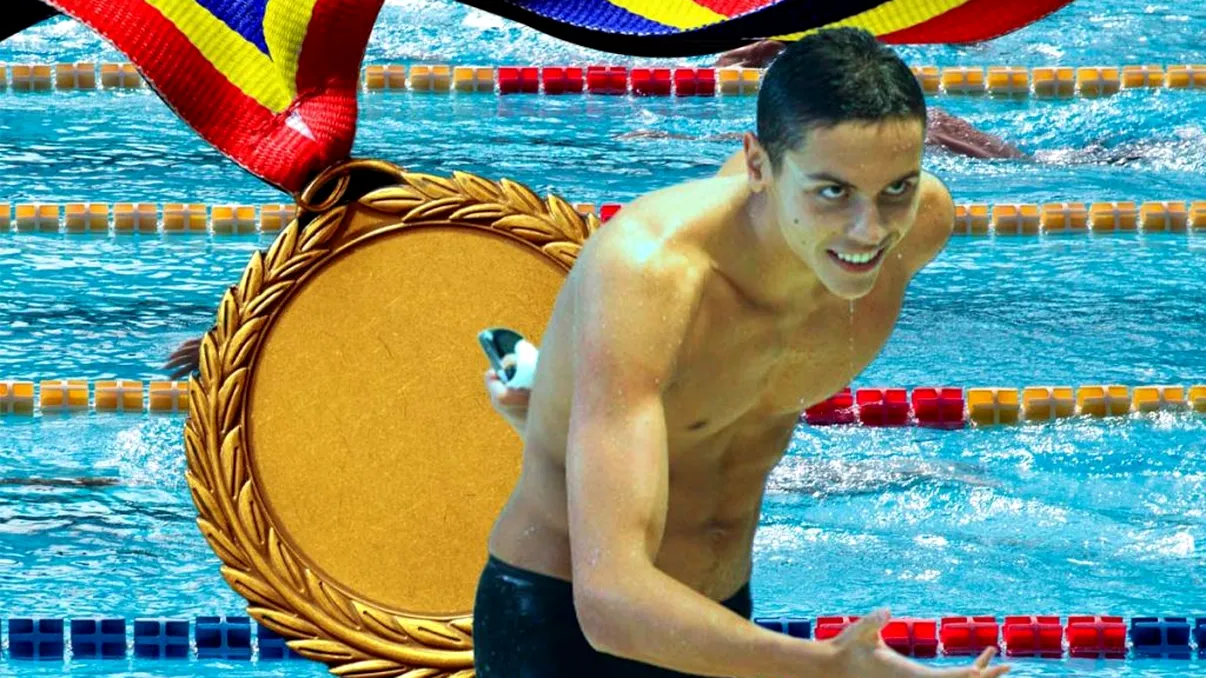 Gestul făcut de David Popovici după ce a cucerit o nouă medalie de aur. Ce a făcut sportivul imediat ce a terminat cursa