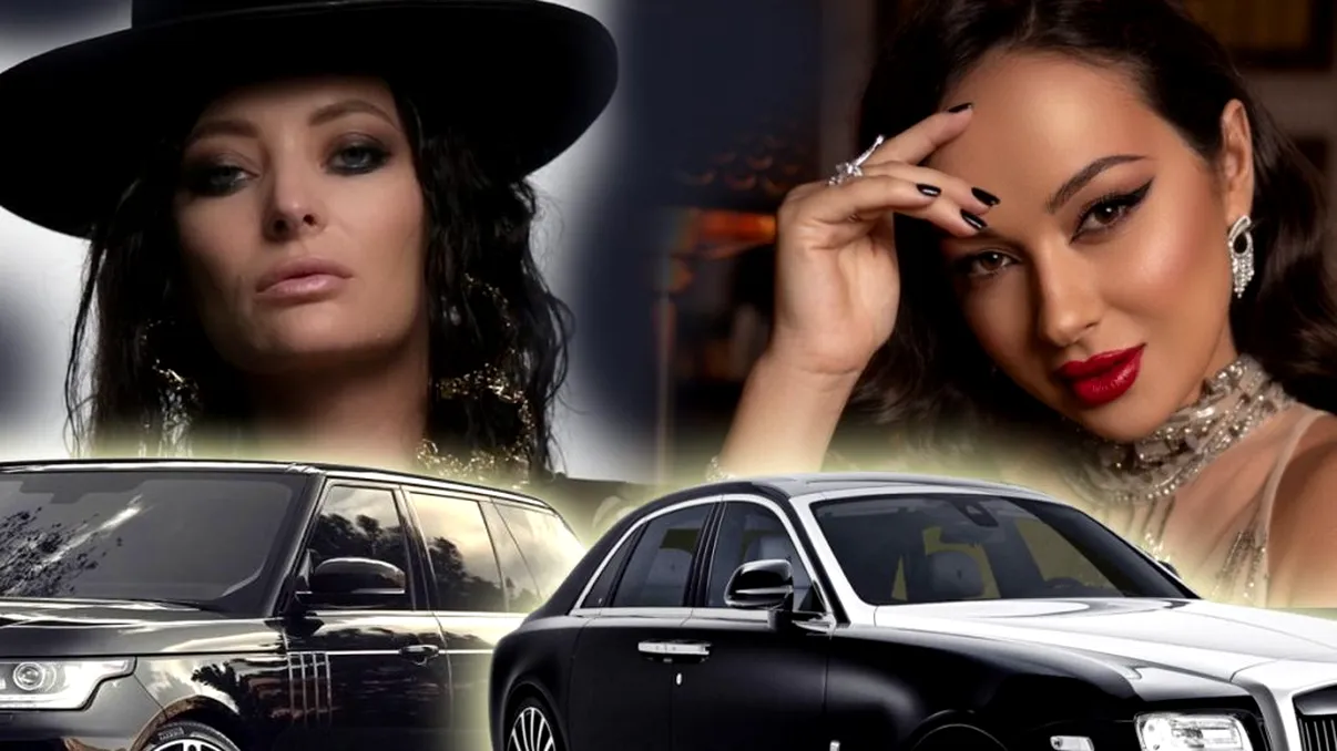 Maşinile luxoase conduse de vedetele din România. Delia şi Vlăduța Lupău nu s-au uitat la bani. Galerie foto