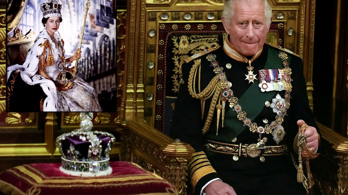 Gestul Regelui Charles al III-lea care a atras atenţia. Ce a făcut în spatele sicriului Reginei Elisabeta. Foto