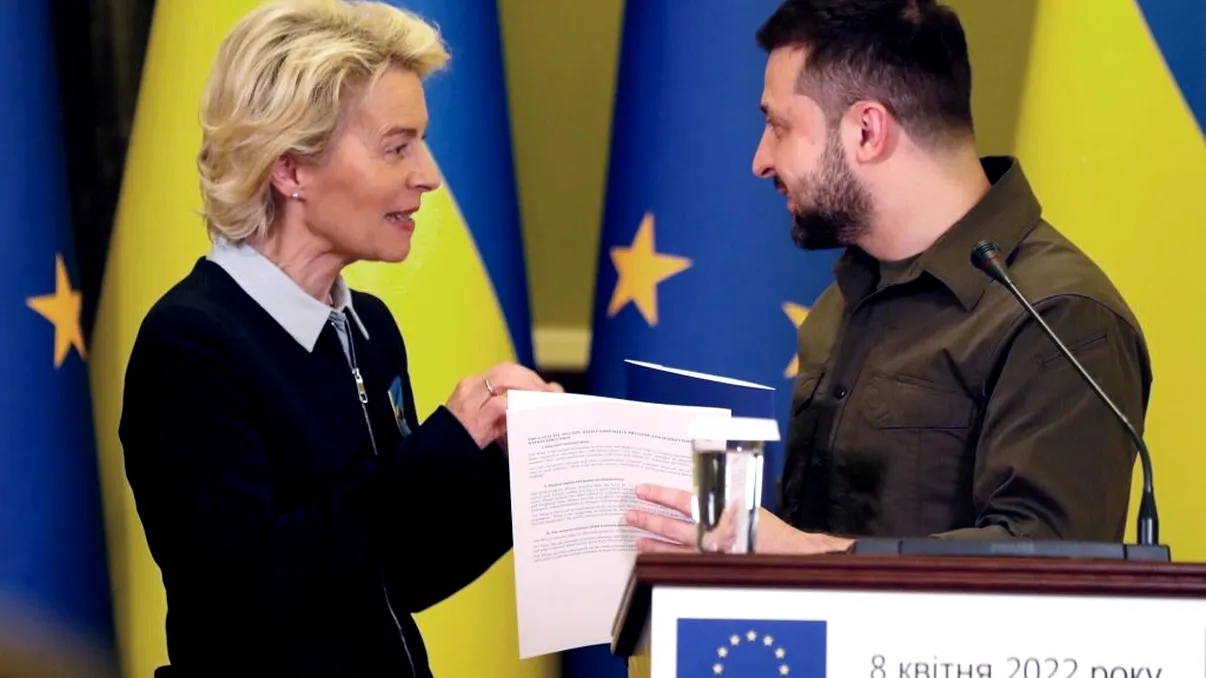 Volodimir Zelenski s-a dat de gol! Ce plan de răzbunare împotriva Rusiei a pus la cale cu preşedintele Comisiei Europene, Ursula von der Leyen