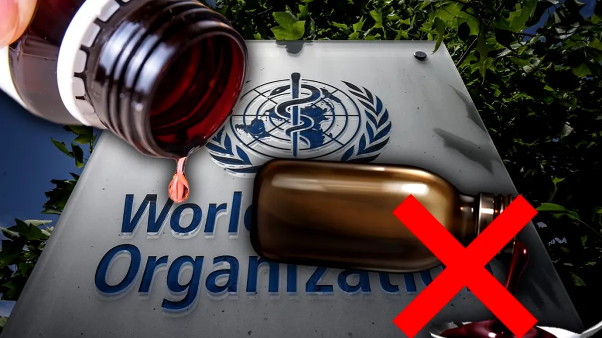 Alertă majoră după ce 66 de minori au murit din cauza unui sirop de tuse. OMS trage un semnal de alarmă