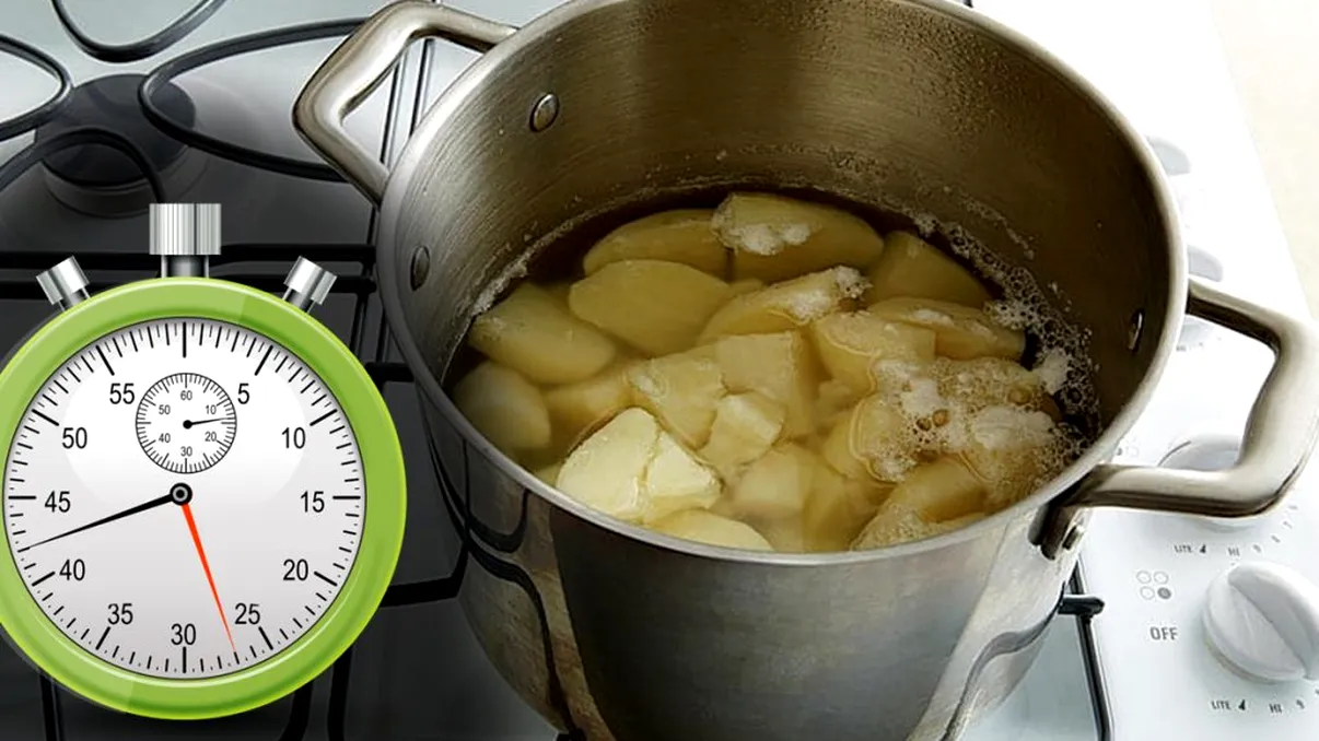Câte minute trebuie să fierbi cartofii pentru piure, de fapt. Așa nu se vor sparge