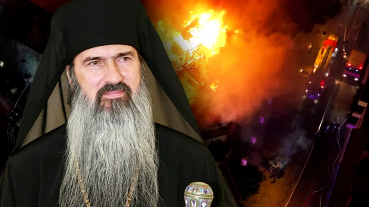 Ce făcea ÎPS Teodosie în timpul incendiului de la sediul Arhiepiscopiei Tomisului. Gestul incredibil
