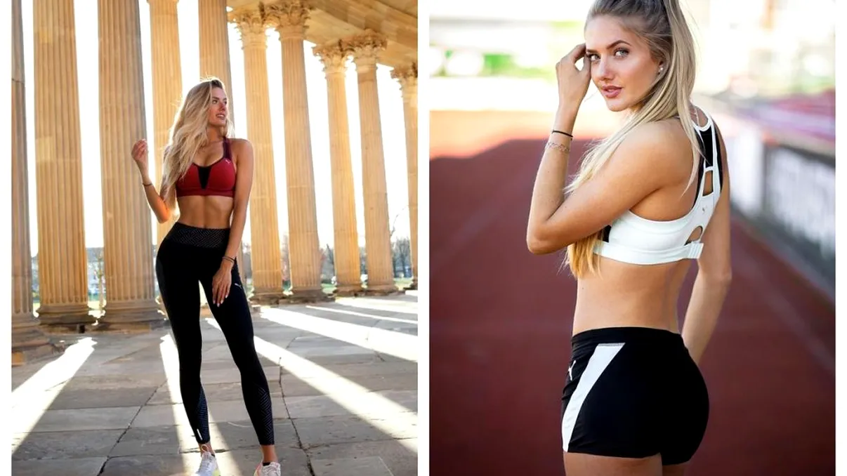 Cea mai frumoasă atletă din lume, apariție incendiară, în costum de baie. „Alica în Țara Minunilor” - GALERIE FOTO