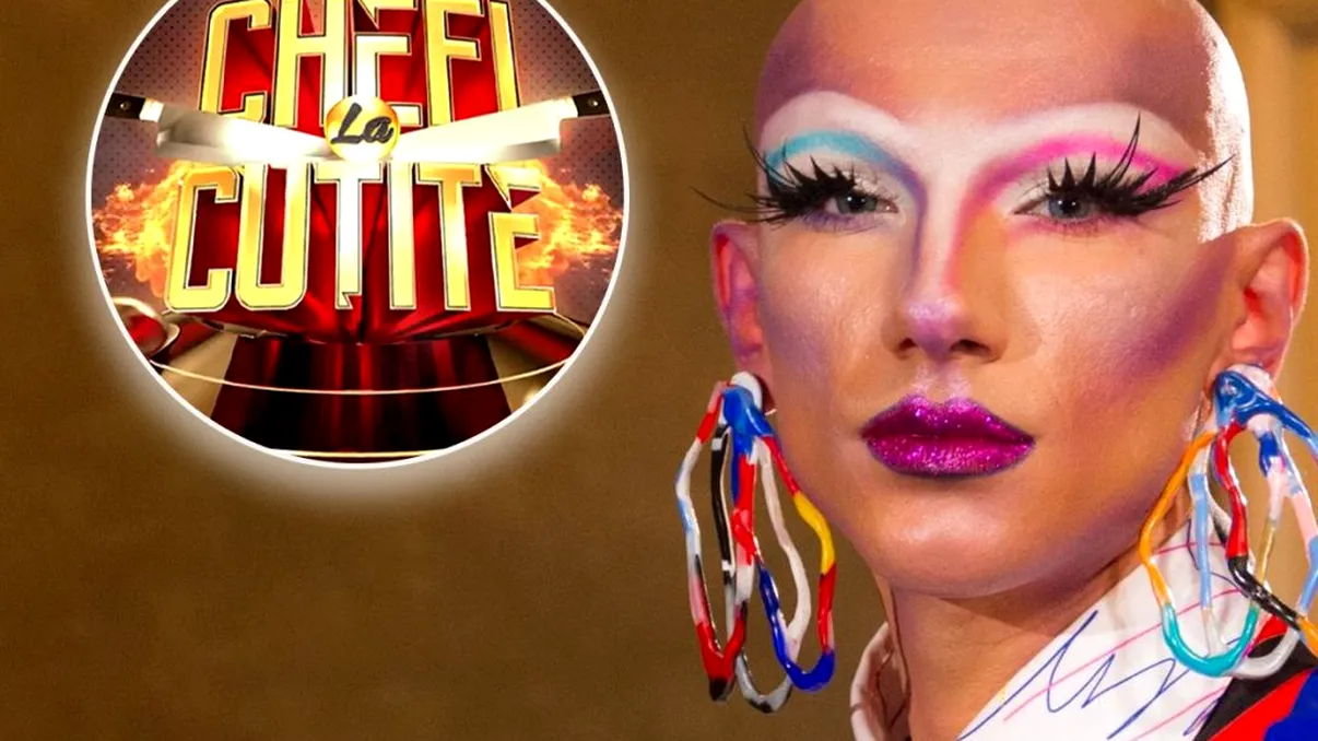 Cine e Vergine Santa Friga, drag queen-ul din România de la Chefi la Cuțite. Ce a dezvăluit VIDEO
