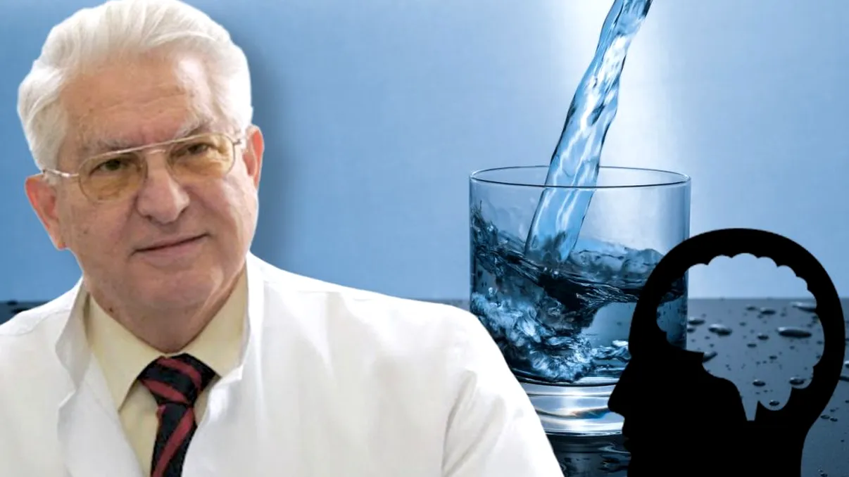 Cea mai bună apă pentru creierul tău, pe măsură ce îmbătrânești. Prof. Vlad Ciurea o recomandă cu încredere