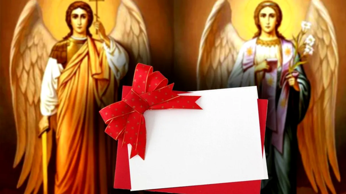 Mesaje de Sfinții Mihail și Gavriil 2022. Cele mai frumoase urări pentru Mihai, Mihaela, Gabriela sau Gabriel