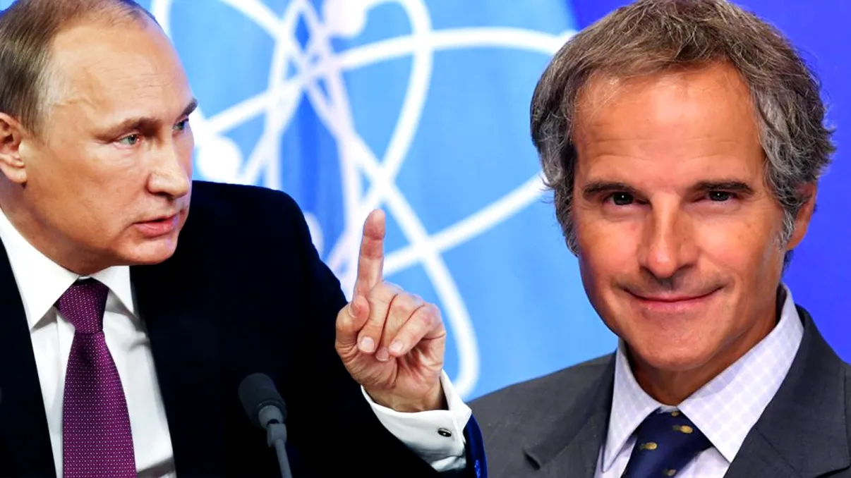 Șeful AIEA a apăsat butoanele nedorite de Vladimir Putin. Adevărul despre centrala nucleară de la Zaporijie a fost dezvăluit la Kiev