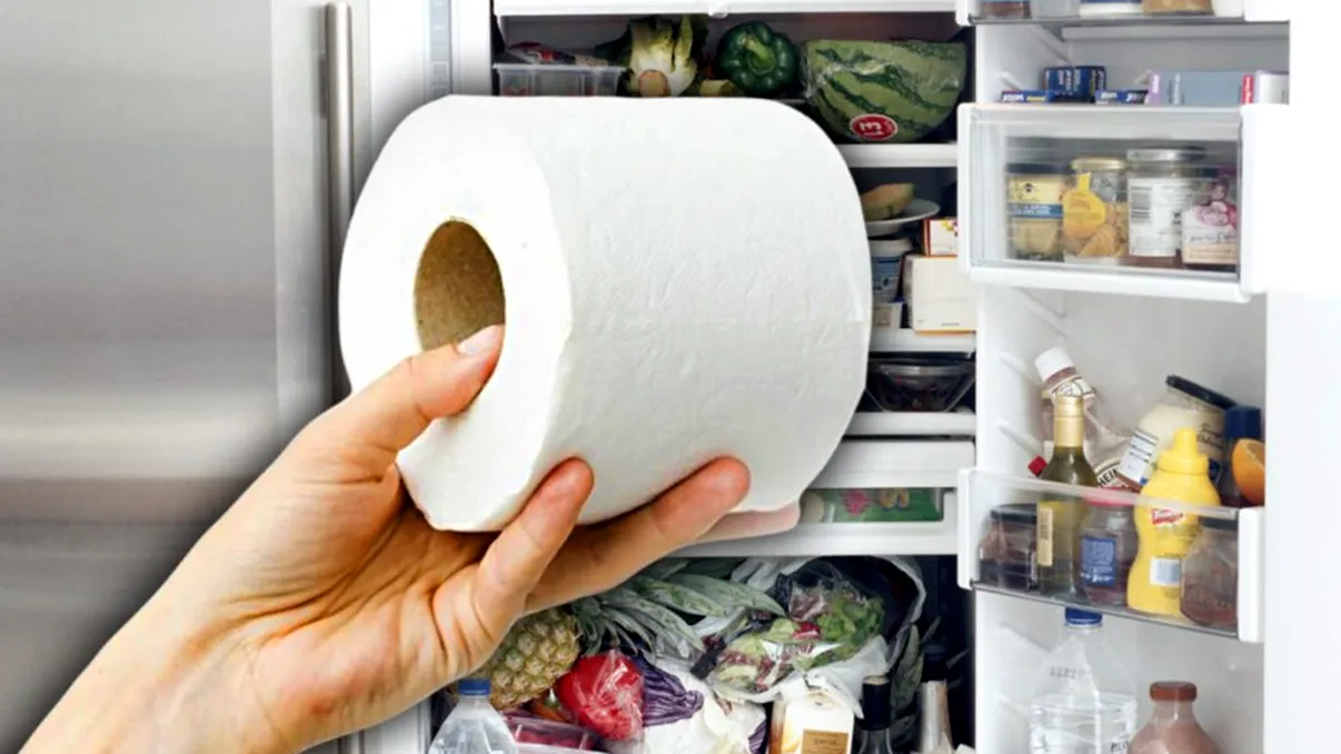 A pus un sul de hârtie igienică în frigider şi a scăpat de o mare problemă. Vei face şi tu aşa de acum