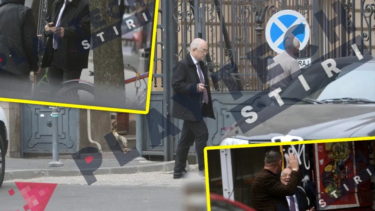 Ce a făcut Emil Boc în centrul Capitalei. Toată lumea s-a adunat ca la circ. FOTO EXCLUSIV