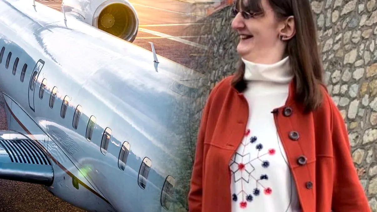 Cea mai înaltă femeie din lume, primul zbor cu avionul. Modificările speciale făcute în aeronavă pentru o persoană de peste 2 metri