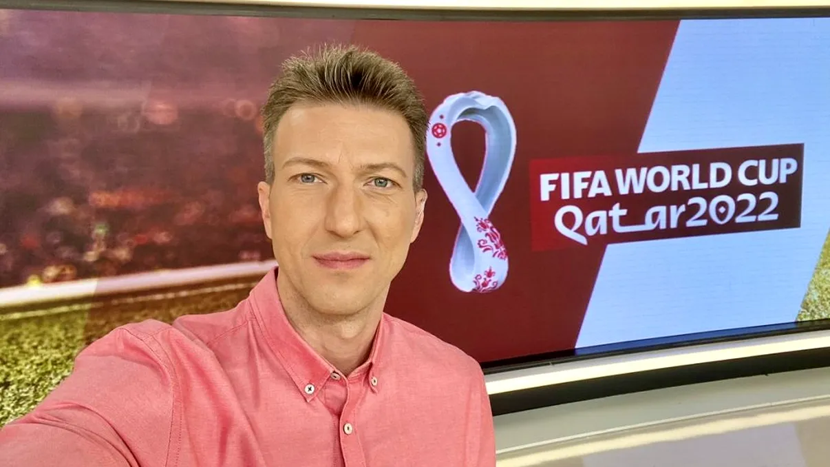 Costin Deșliu a dezvăluit ce surprize pregătește TVR la Campionatul Mondial de Fotbal 2022. „Experiența este fabuloasă”. Programul pe zile și ore de la turneul final din Qatar - EXCLUSIV