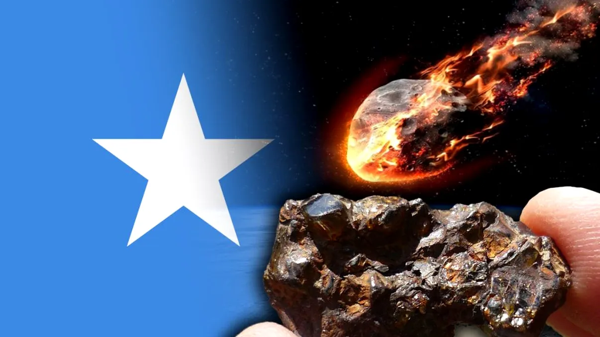Descoperire istorică într-un meteorit căzut în Somalia. Cercetătorii, uimiţi de cele două minerale complet necunoscute