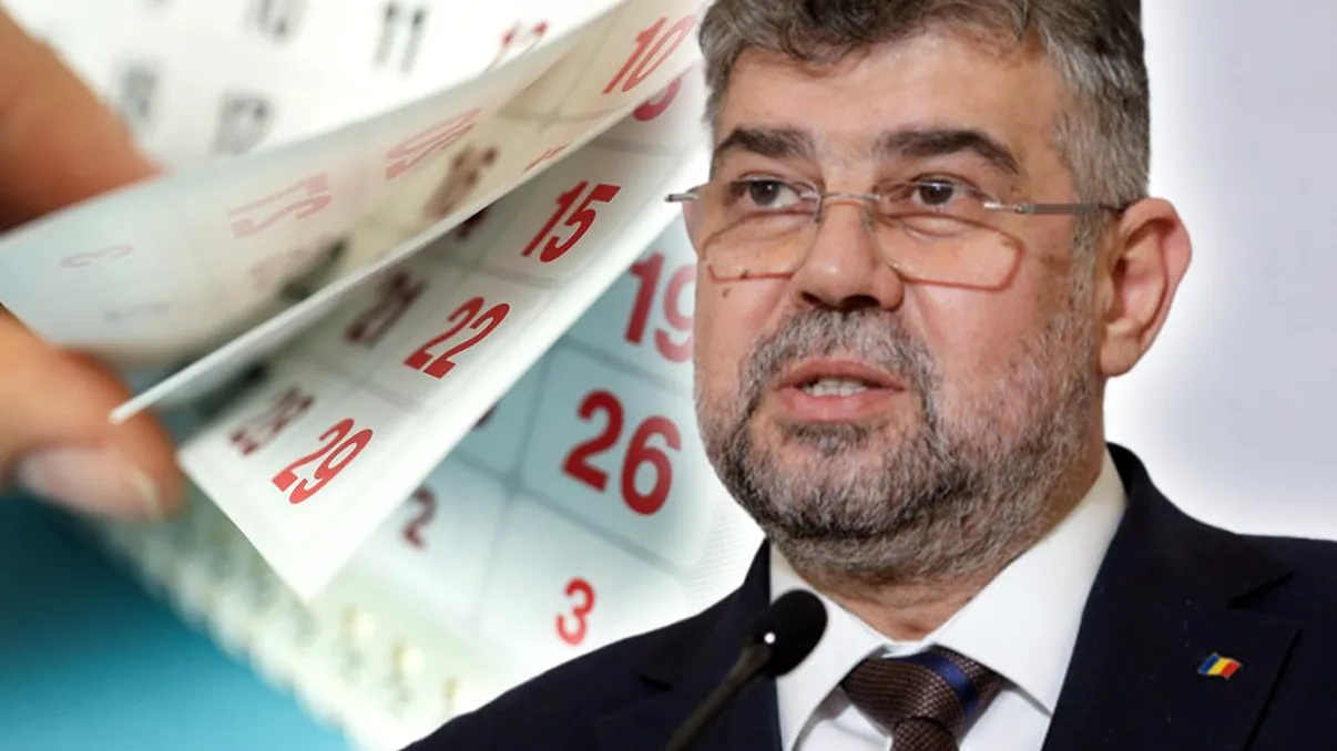 Două zile libere pentru români la începutul anului. Marcel Ciolacu, despre proiect: „Nu e nimic ieşit din comun”