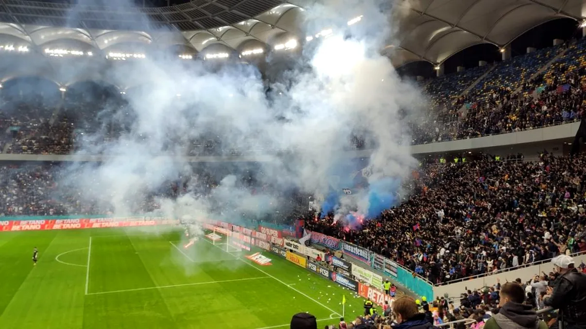 FCSB - Rapid, meciul cu cei mai mulți spectatori din SuperLiga României. Cum arată Top 10 și care este echipa care apare cel mai des în acest clasament - FOTO