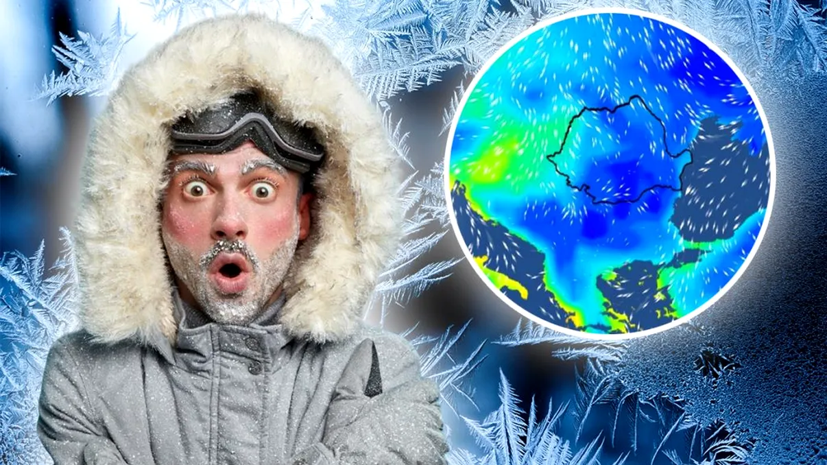 Frig polar în România. Temperaturile scad brusc în toată ţara. Când şi unde va ninge