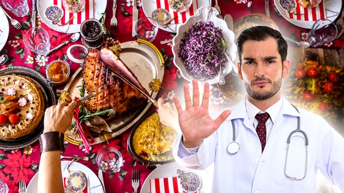 Alimentele pe care să le eviți de Crăciun. Cât de periculoase sunt, explicația medicilor
