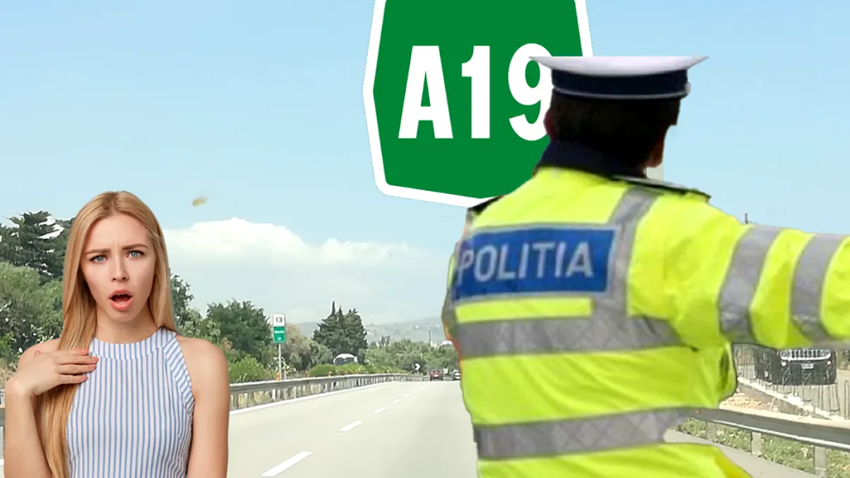 Bancul zilei. O blondă cu Ferarri mergea pe autostradă cu 19 km la oră