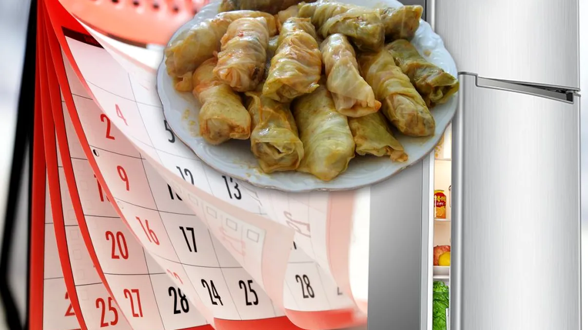 Câte zile ai voie să ții sarmalele în frigider. Nu mai face această greșeală uriașă