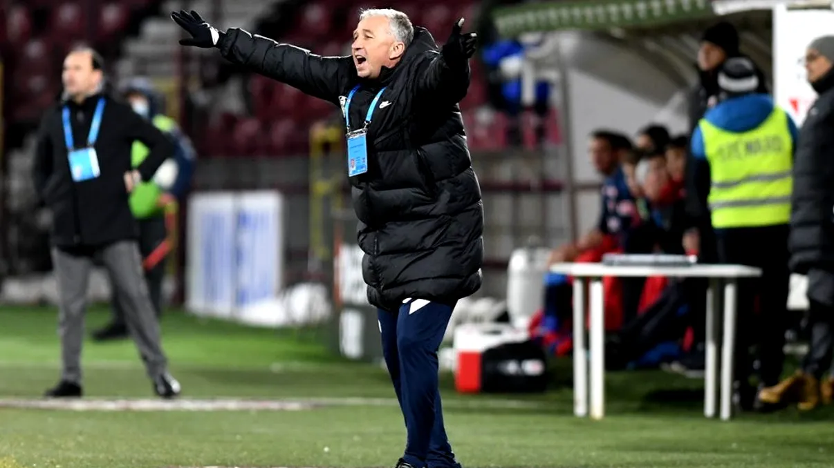 Dan Petrescu a făcut iureș în vestiar după ce a pierdut la ultima fază a meciului. „Ne-a dat Dumnezeu ce meritam”. Mihai Stoica, replică ironică - VIDEO